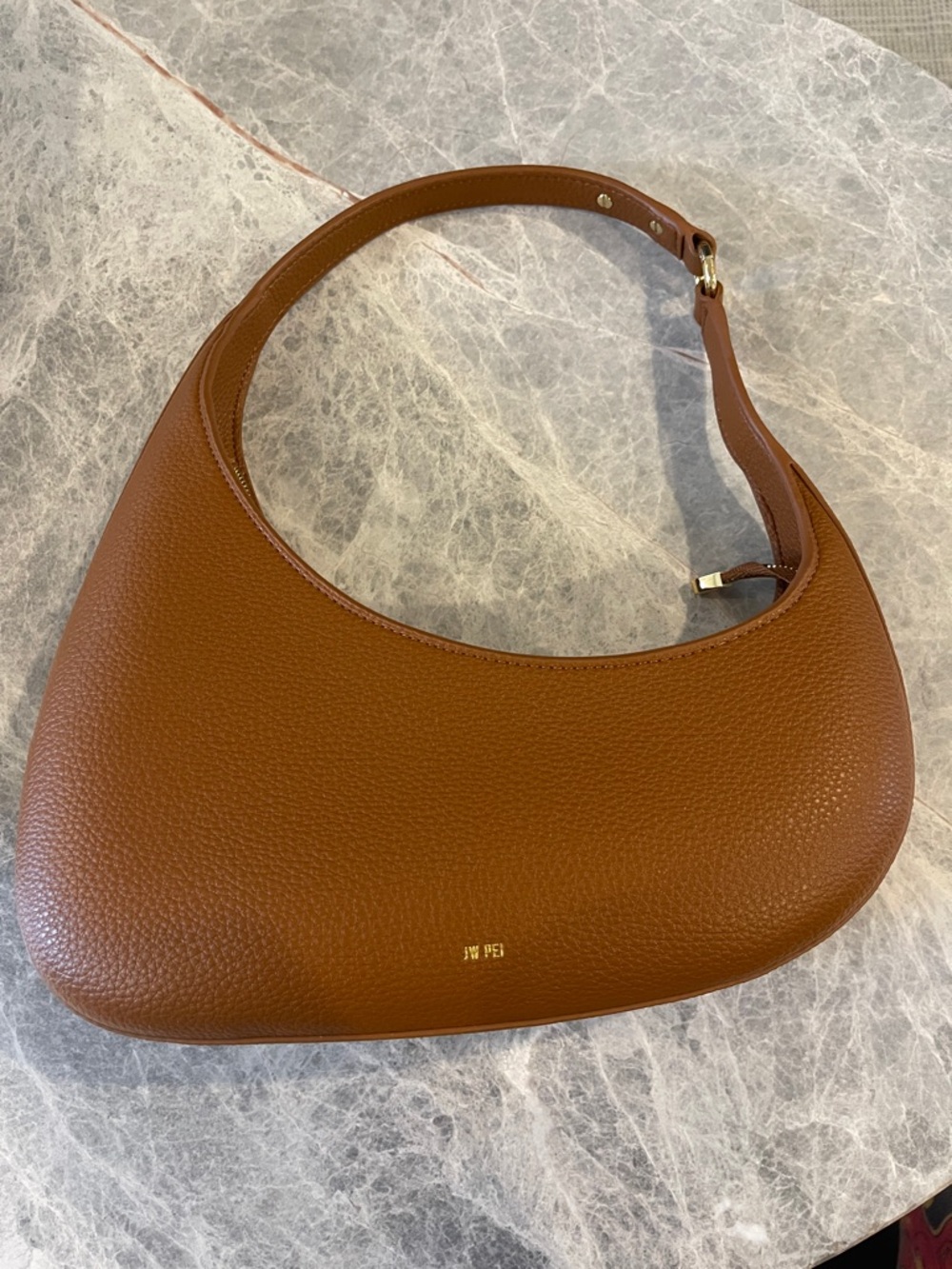 JW PEI Caramel Harlee Shoulder Bag